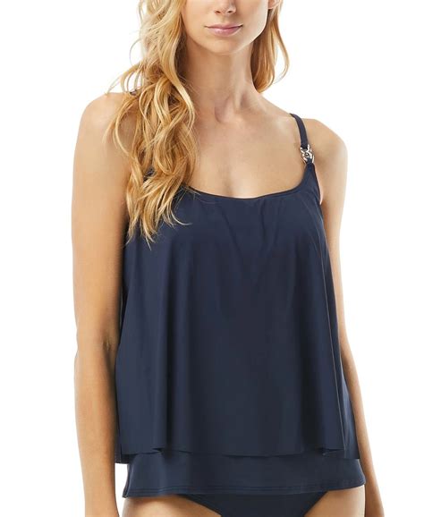 Michael Michael Kors Layered Underwire Tankini Top